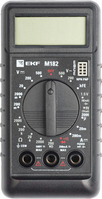 Мультиметр цифровой EKF M182 Master In-180701-bm182