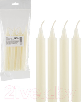 Набор свечей Рыжий кот 005534 (4шт)