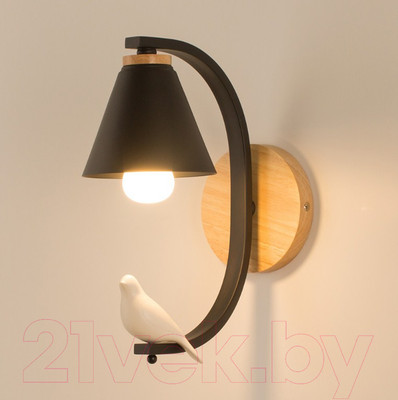 Бра Home Light Астерия B139-3-B (черный)