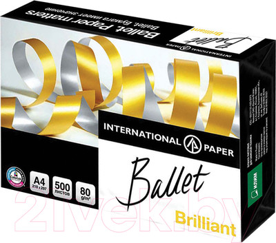 Бумага Ballet Brilliant A4 80г/м 500л