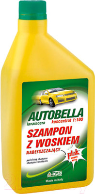 Автошампунь Atas Autobella Wosk для ручной мойки (1л)
