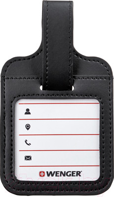 Багажная бирка Wenger 604547 (черный)