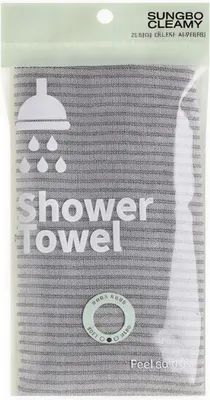 Мочалка для тела Sungbo Cleamy Clean&Beauty Bamboo Shower Towel (28x100)