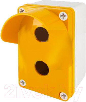 Корпус постов КС 89506 для кнопок управления (желтый)