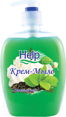 Мыло жидкое HELP Зеленый чай (500мл)