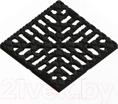 Решетка дождеприемника Стандартпарк Spark Чугунная щелевая РВ-25.25 / 383013