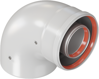 Поворот дымохода PROFline Коаксиальный CW-90-05