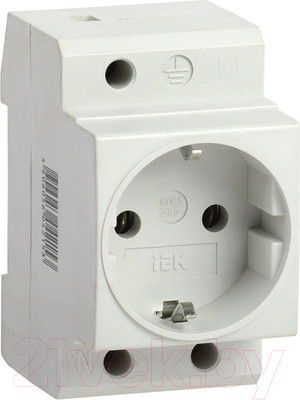 Розетка на DIN-рейку IEK РАр10-3-ОП / MRD10-16