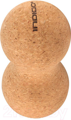 Массажный мяч Indigo Sport IN288 (коричневый)