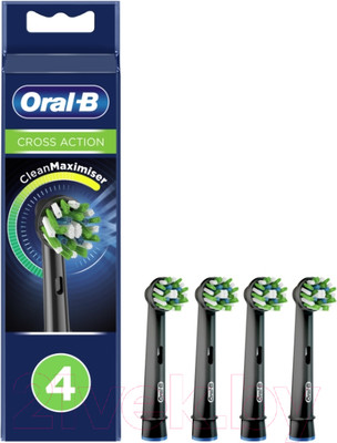 Набор насадок для зубной щетки Oral-B EB50BRB CrossAction (4шт)