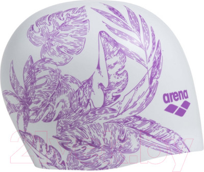 Шапочка для плавания ARENA Sirene / 91440-207 (Cecilia white)