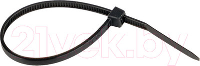 Стяжка для кабеля EKF Basic Plc-cb-4.8x200 (100шт, черный)