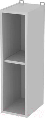 Шкаф навесной для кухни Интерлиния Компо ВП20-720 (серый)