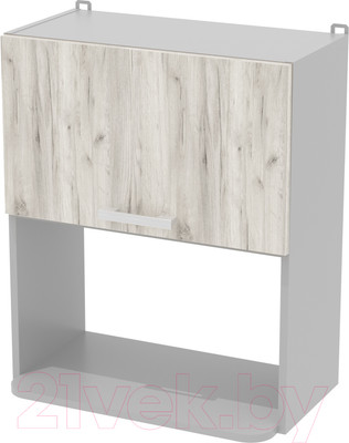 Шкаф навесной для кухни Интерлиния Компо ВШ60-720-1дг МП (дуб белый)