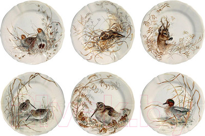 Набор тарелок Gien Sologne / 1631B6AD26 (6шт)