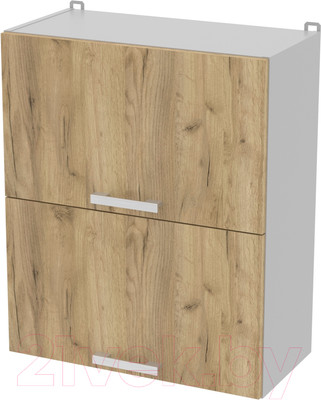 Шкаф навесной для кухни Interline Компо ВШ60-720-2дг (дуб золотой)