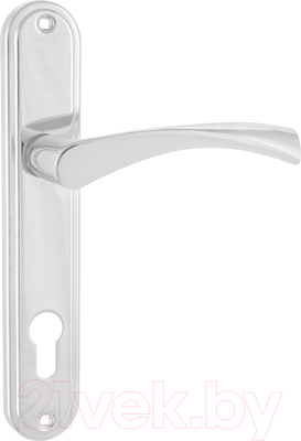 Ручка дверная Аллюр 103-1 85 мм CP (хром)