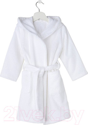 Халат детский Экономь и я 4560857 (р. 28, белый)