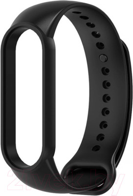 Ремешок для фитнес-трекера Case Для Mi Band 5/6 TPU (черный)