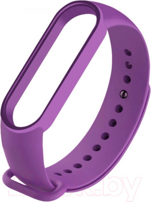 Ремешок для фитнес-трекера Case Для Mi Band 5/6 TPU (фиолетовый)