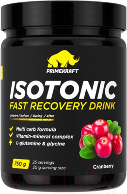 Изотоник Prime Kraft Isotonic (750г, клюква)