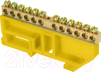 Шина нулевая EKF PROxima на DIN-рейку sn0-63-12-dz