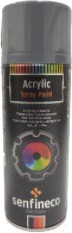 Краска автомобильная Senfineco Paint Acrylic Grey Gloss / 4301 (400мл, серый)