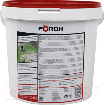 Очиститель для рук Forch Derma Plus E / 61809102 (9кг)