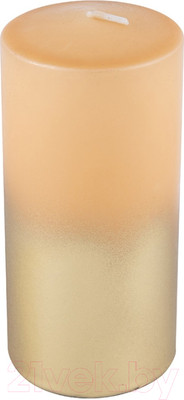 Свеча Волшебная страна Deco Christmas / 103385 (бежевый/золото)