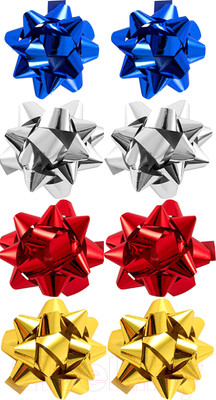 Набор для оформления подарков Волшебная страна Бант Рождественский / 007711