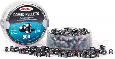 Пульки для пневматики Люман Domed Pellets 0.57г (500шт)