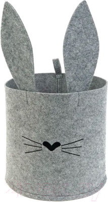 Органайзер для хранения EVA Корзинка Funny Серый заяц / Я47191
