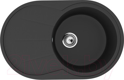 Мойка кухонная Ulgran U-503 (344 ультра-черный)