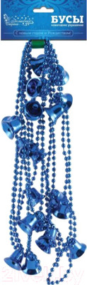 Гирлянда-бусы Волшебная страна Колокольчики / 104004 (синий)