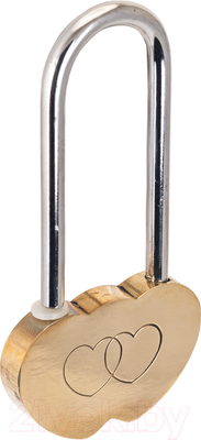 Замок сувенирный Аллюр Сердечко (латунь)