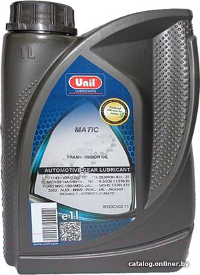 Трансмиссионное масло Unil Matic DCT / 210048/12 (1л)