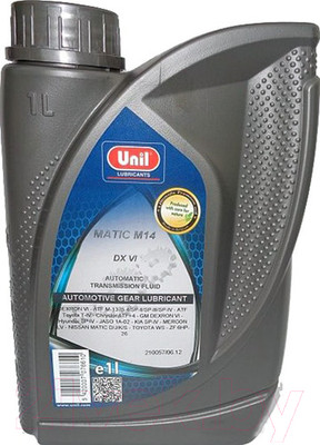 Трансмиссионное масло Unil Matic DX VI / 210047/12 (1л)