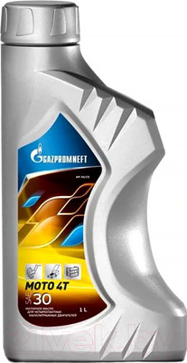 Моторное масло Gazpromneft Moto 4T 30 / 2389906615 (1л)