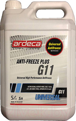 Антифриз Ardeca Antifreeze Plus ARD080007-005 / P81051-ARD005 (5л)