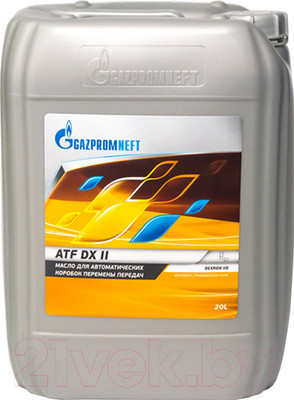 Трансмиссионное масло Gazpromneft ATF DX II / 253651852 / 253650106 (20л)