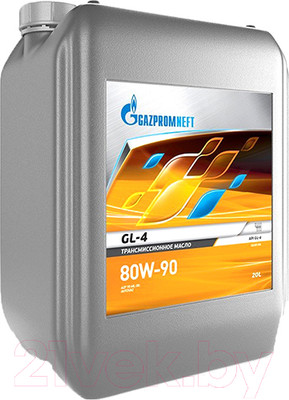 Трансмиссионное масло Gazpromneft GL-4 80W90 / 2389906470 (20л)