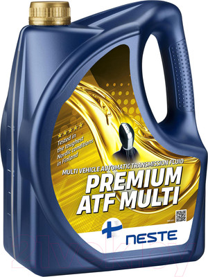 Трансмиссионное масло Neste Premium ATF Multi / 216645 (4л)