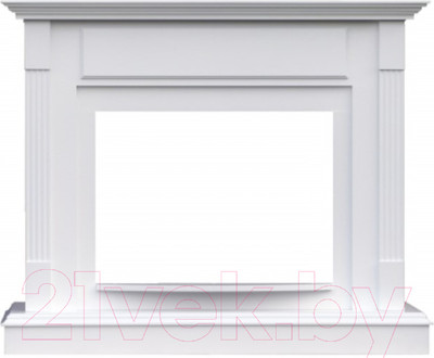 Портал для камина Смолком London FS25 (бьянко белый)