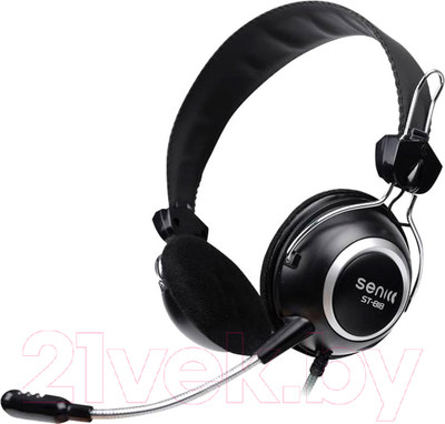 Наушники-гарнитура Senicc ST-818 (черный)