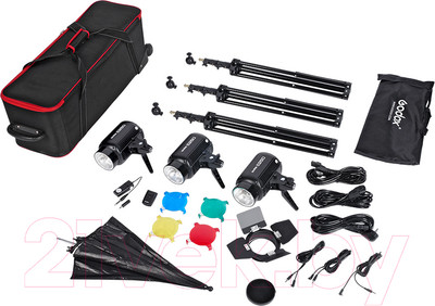 Комплект оборудования для фотостудии Godox E250-D / 26733