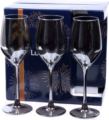 Набор бокалов Luminarc Celeste Сияющий графит P1565 (6шт)