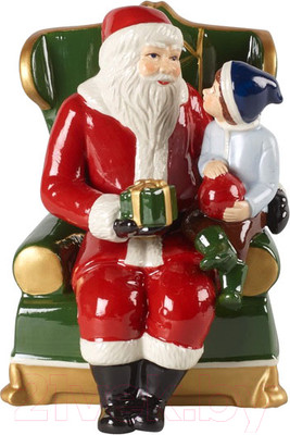 Статуэтка Villeroy & Boch Christmas Toys. Санта в кресле / 14-8327-6636