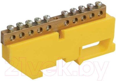 Шина нулевая IEK YNN10-69-12D-K05