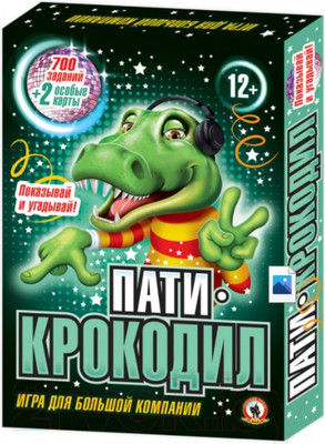 Настольная игра Русский стиль Пати-Крокодил / RS-03722