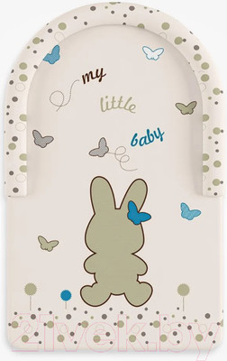 Доска пеленальная GLOBEX Заяц контурный / 4205/3